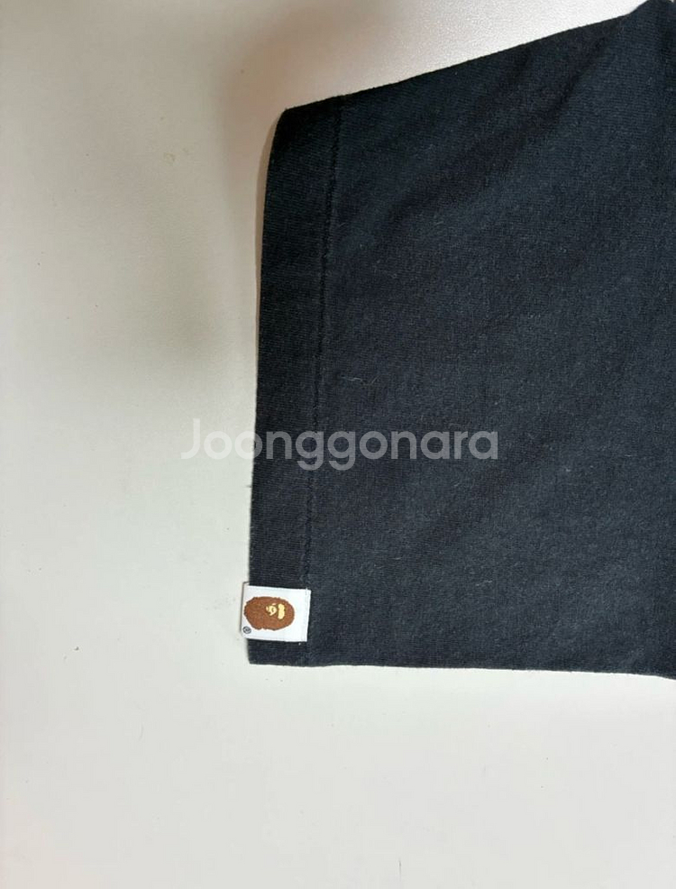 베이프 BAPE Hexagram 검정 반팔티(쇼핑백)--3