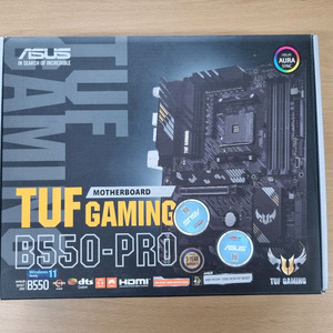 아수스 Tuf Gaming B550 Pro 보드