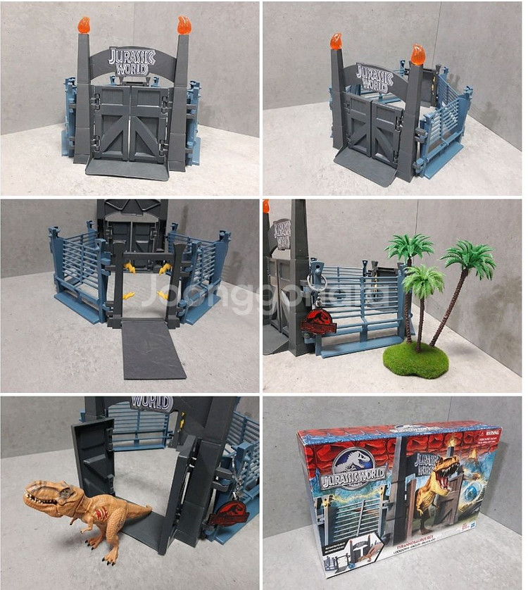 마텔 미니다이노+하스브로 락다운 케이지 셋트 판매--1