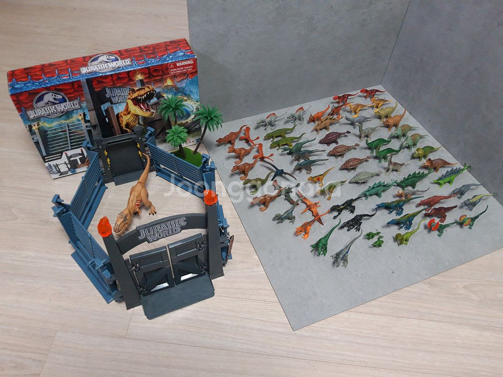 마텔 미니다이노+하스브로 락다운 케이지 셋트 판매--0