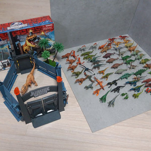 마텔 미니다이노+하스브로 락다운 케이지 셋트 판매