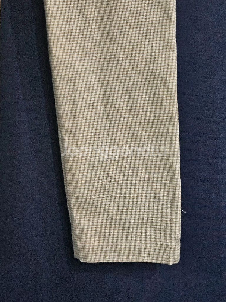 까스텔바작 체크 남성 슬림핏 허리 30 골프바지--5