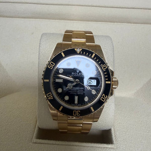 롤렉스 서브마리너 흑금통 풀필름 영수증 포함 풀세트