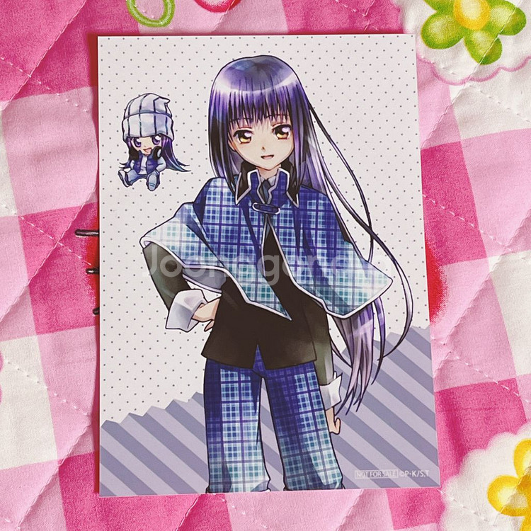 캐릭캐릭체인지 팝업 특전 페일톤 브로마이드 엽서 시우--0