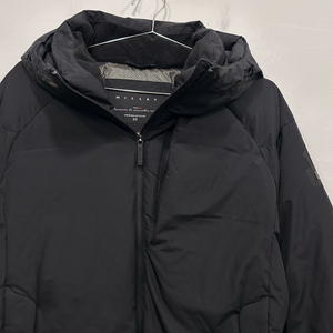 밀레 M-FIT 구스다운 무광 후드 패딩 자켓