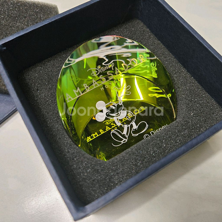 도쿄 디즈니 앰배서더 호텔 숙박객 한정판 기념품 오브제--2