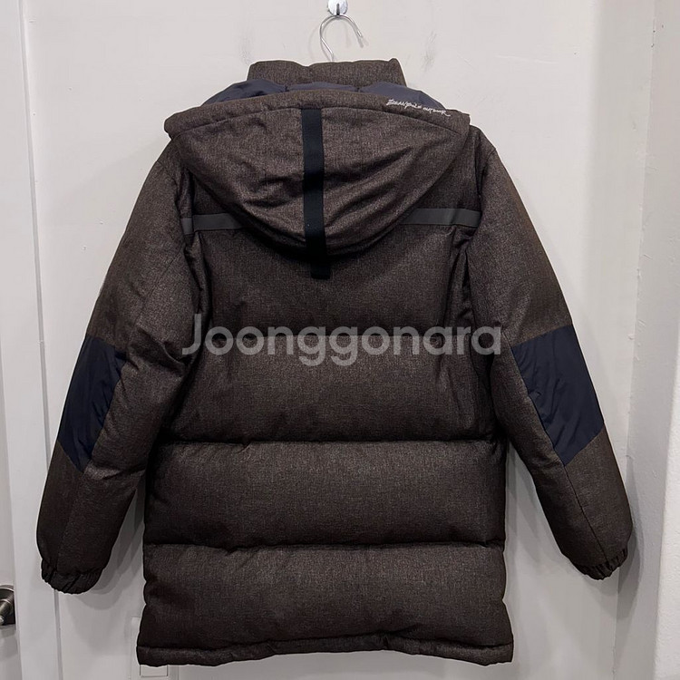 빈폴 아웃도어 고밀도 덕다운 후드 패딩 자켓--4