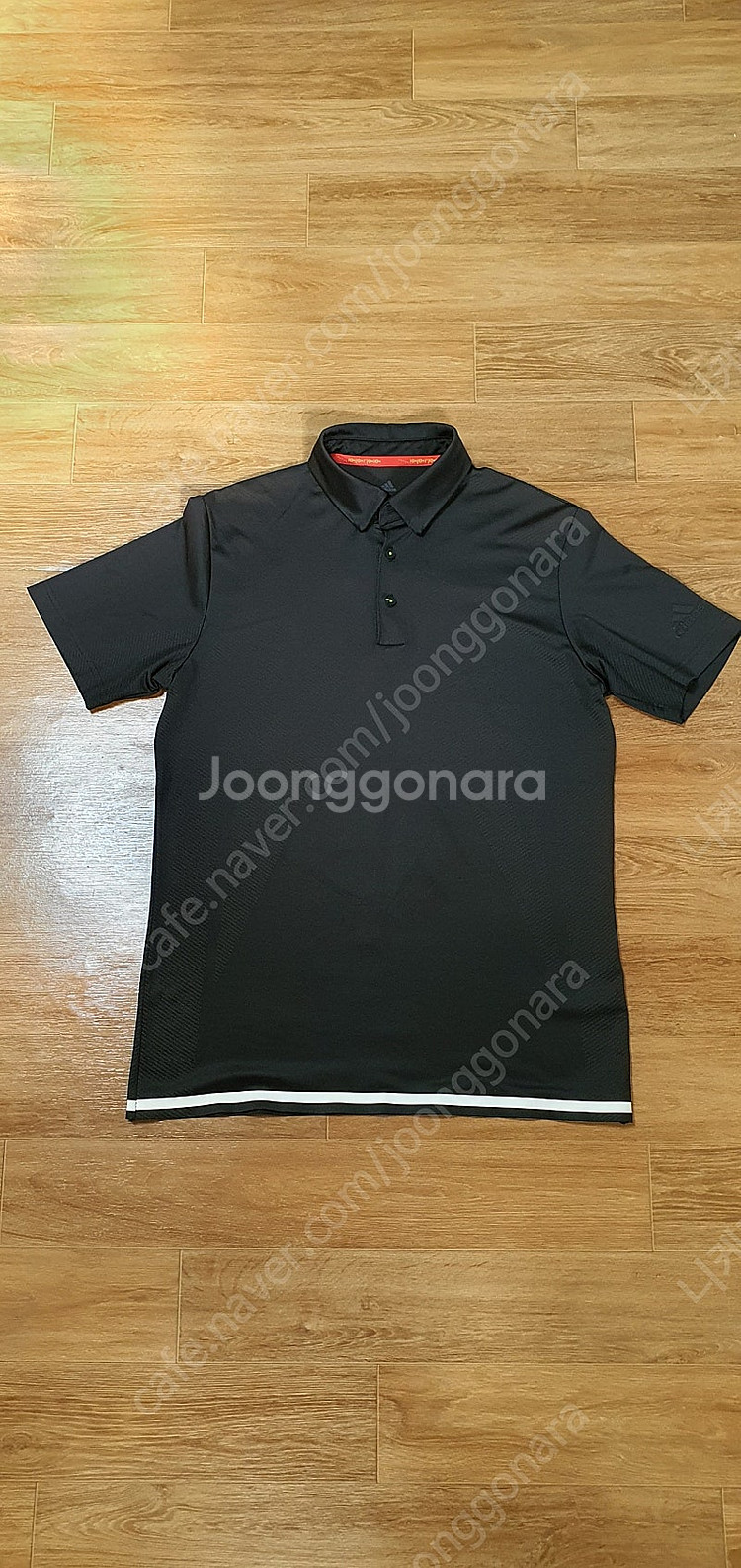 남.95) 아디다스 남성 골프티,검정색 GOLF--1