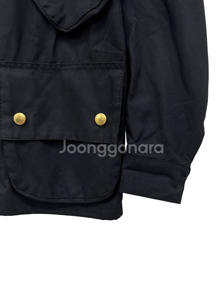 바버 인터네셔널 왁스자켓 블랙 (34,M~L)--5