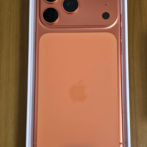 아이폰17프로맥스 오렌지 256GB 팝니다.