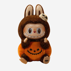 [미개봉,새상품]팝마트 라부부 할로윈 펌킨 인형 키링
