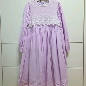 로얄팔라이스로얄 연보라 레이스 롱 원피스 8t