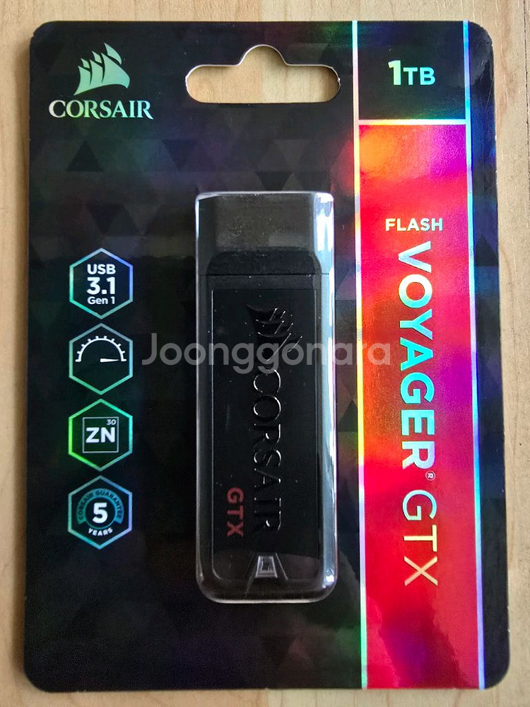 미개봉 VOYAGER GTX 1TB USB 팝니다.--0