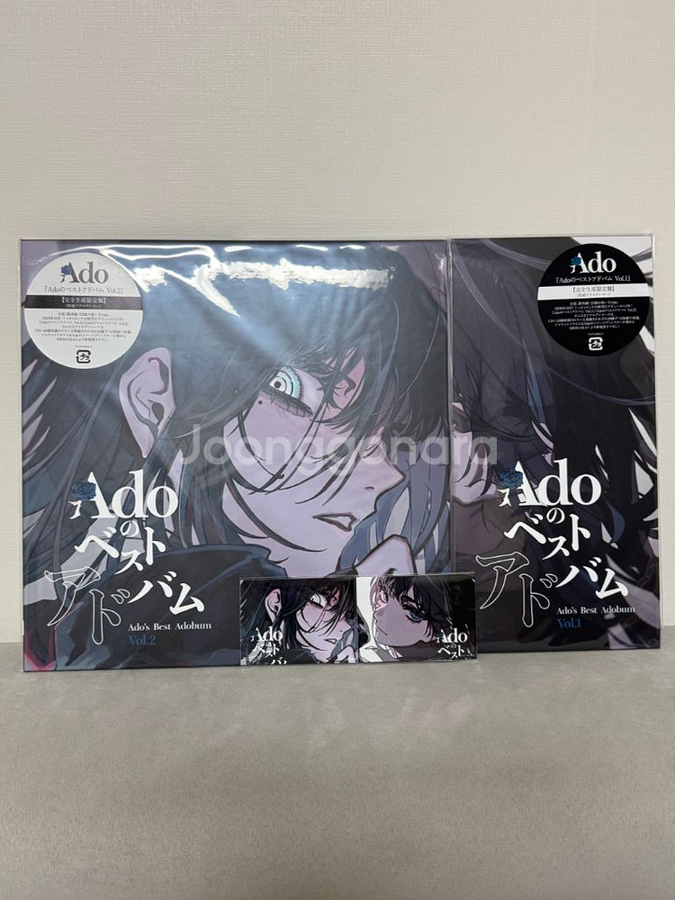 [한정판]Ado - 베스트 Vol.1+Vol.2 LP--0