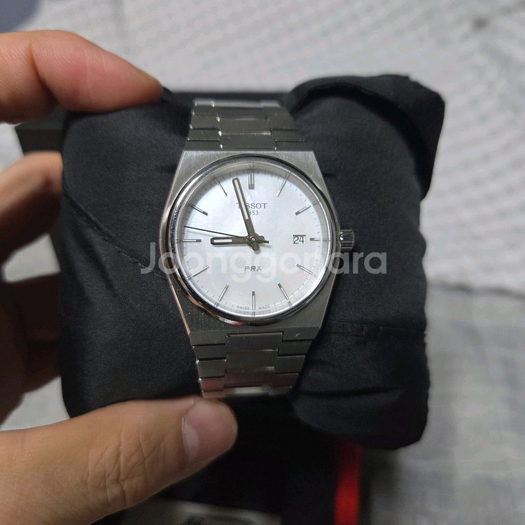 티쏘 PRX 35 화이트 자개--0