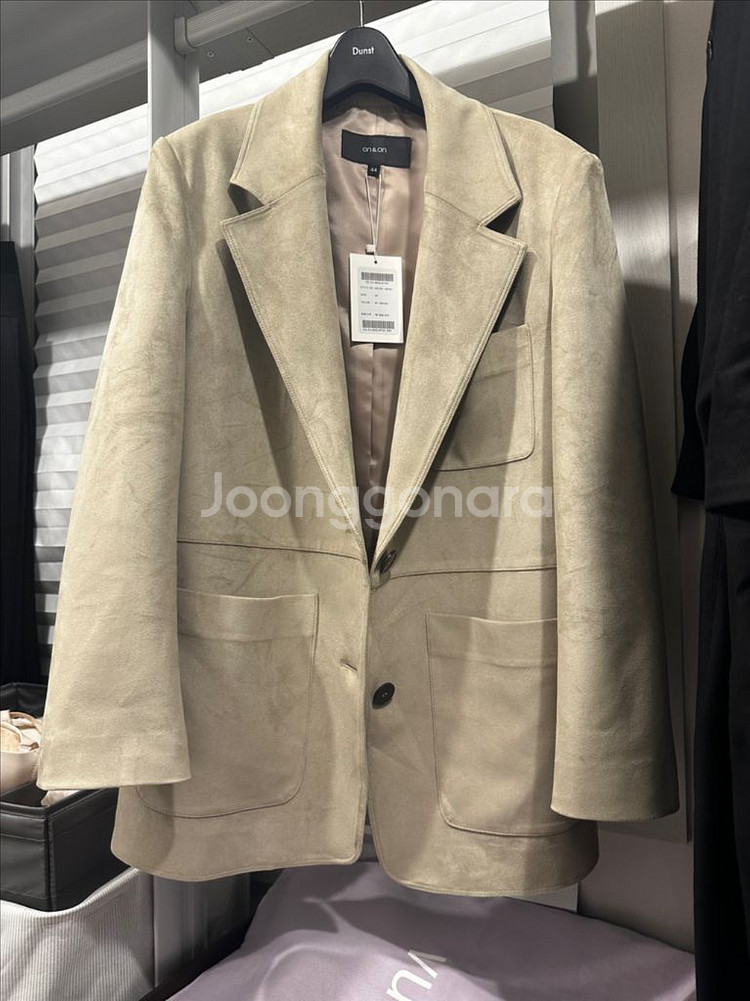 온앤온 스웨이드 자켓--2