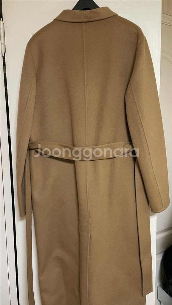 aiou 캐시미어 더블 코트 카멜 (m)--1