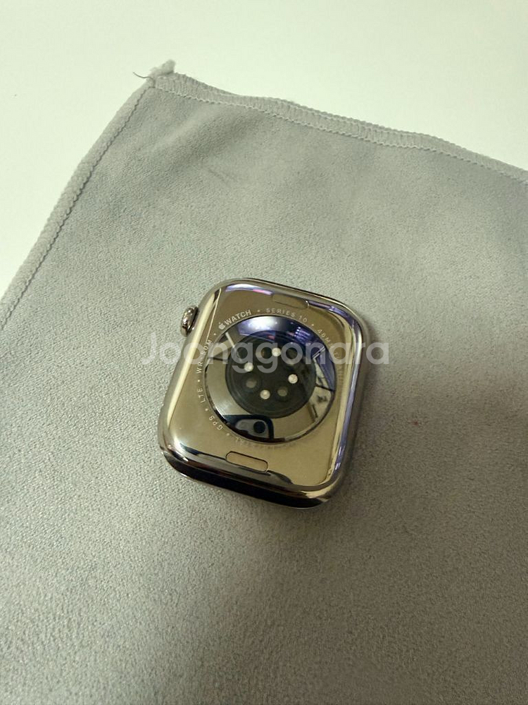 애플워치 10 네츄럴티타늄 46mm--4