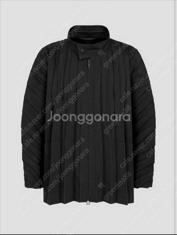 옴므플리세 엣지 코트 자켓--0