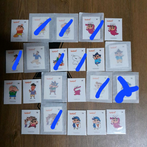 무료배송 짱구3탄 띠부씰 2개 선택 띠부띠부씰