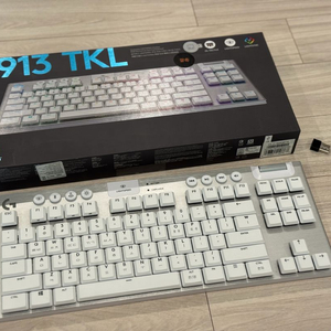 로지텍 G913 TKL 화이트 갈축 판매