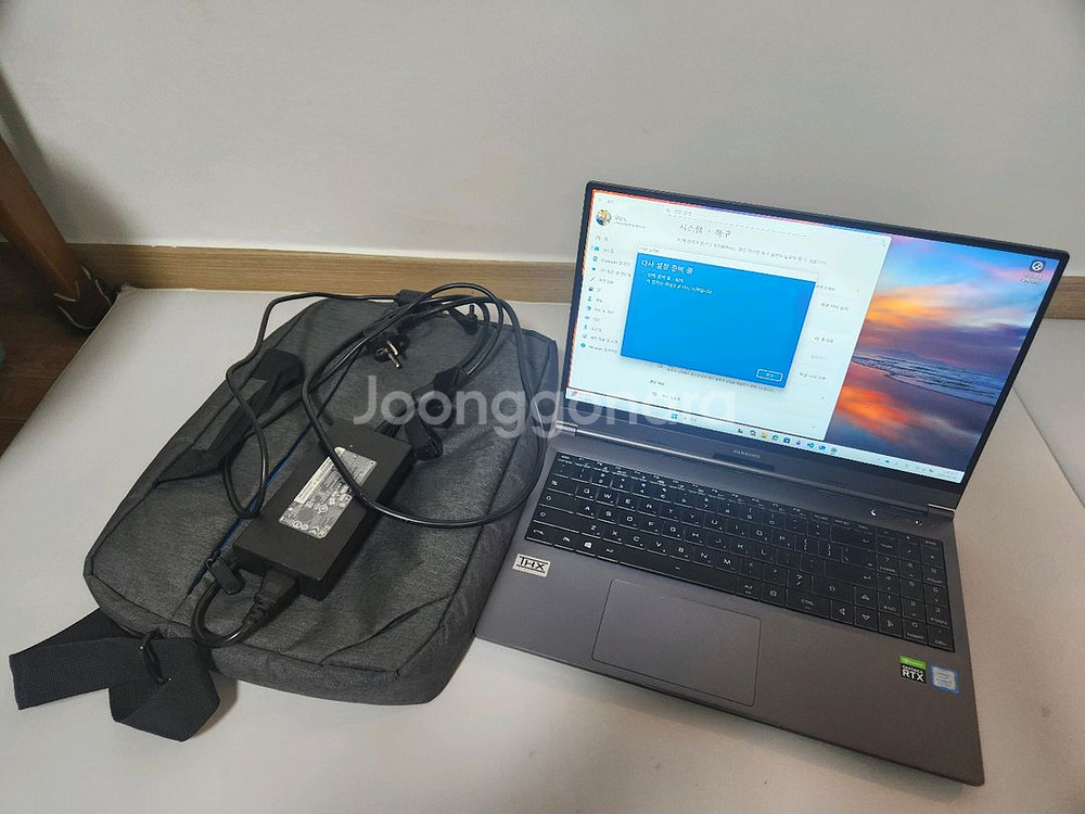 한성 rtx2070 i7 게이밍노트북 tfg257gs--0