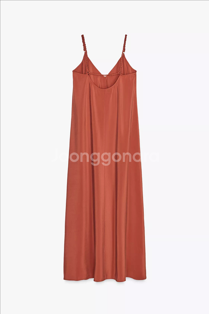 zara 자라 스트랩 롱 원피스 새상품--4