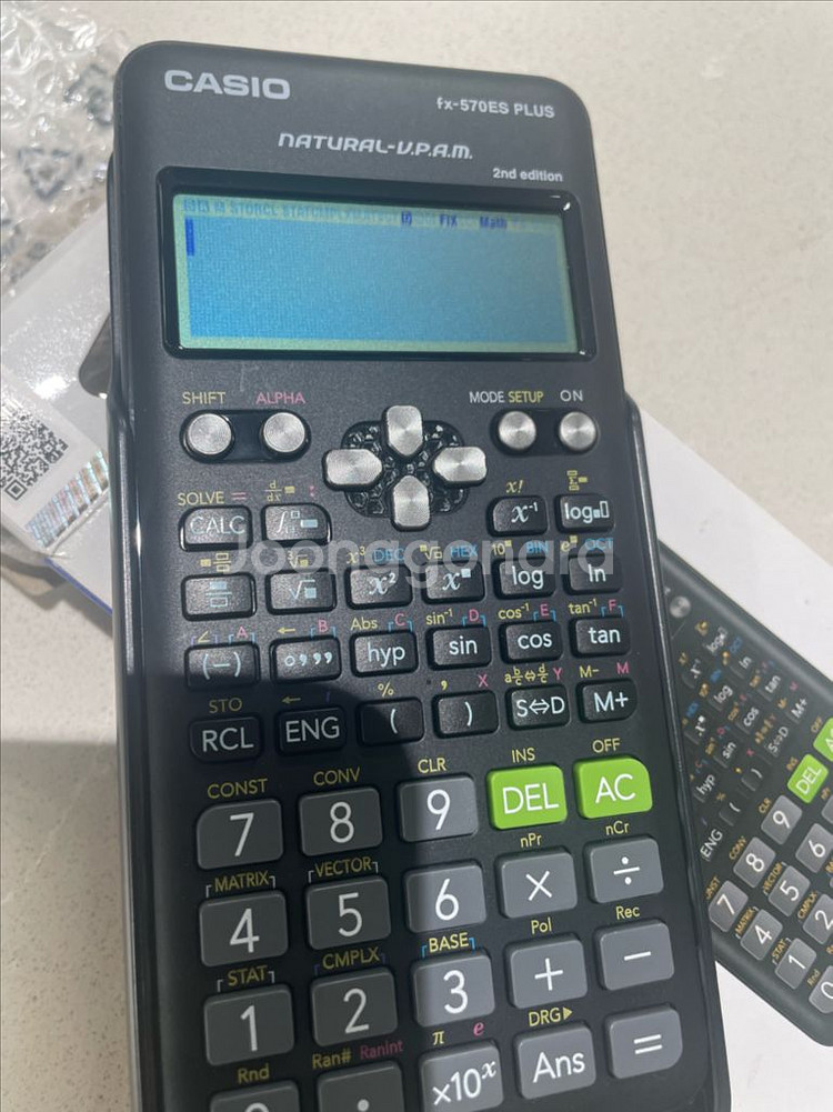 공학용계산기: 카시오 fx-570ES PLUS--0