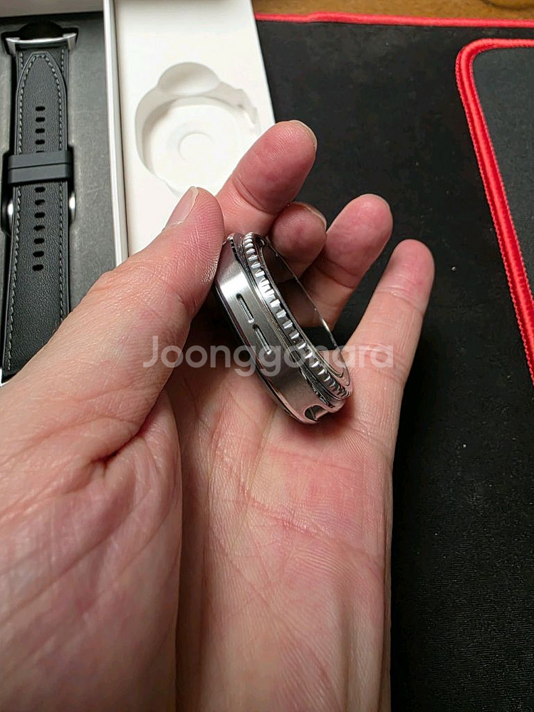 (거의새거)갤럭시워치8 클래식 블루투스(블랙)--4