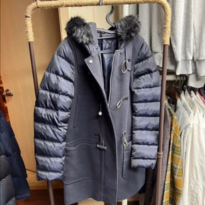 타미힐피거 중고등학생 코트형 여성 패딩 미착용