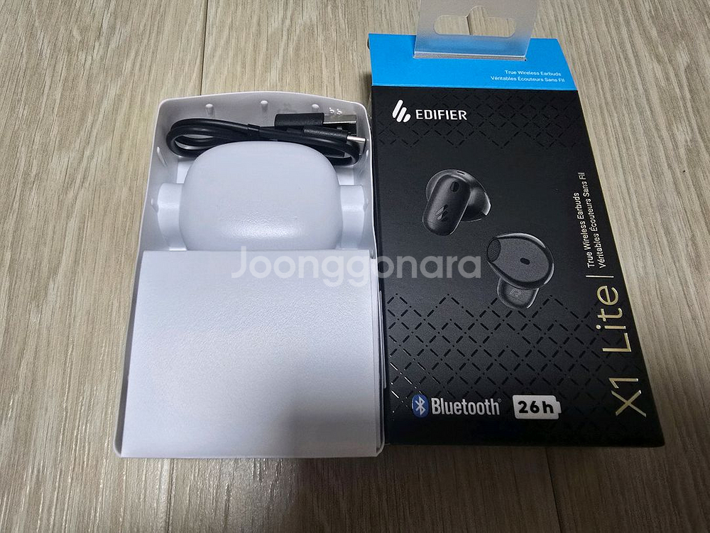 에디파이어 X1 Lite 블루투스 이어폰 블랙--2