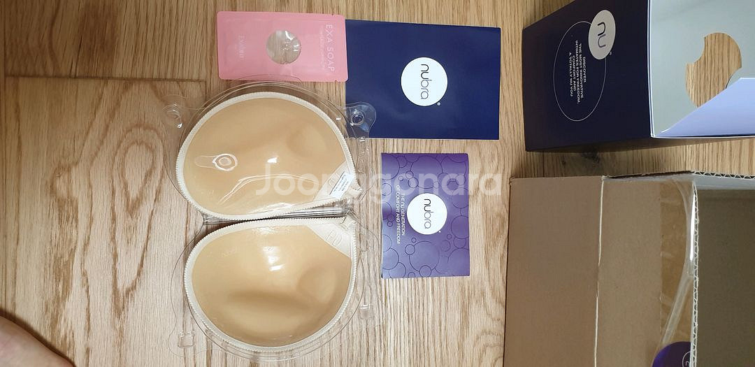 [누브라정품/시착제품] 심리스 푸쉬업 누드브라--10