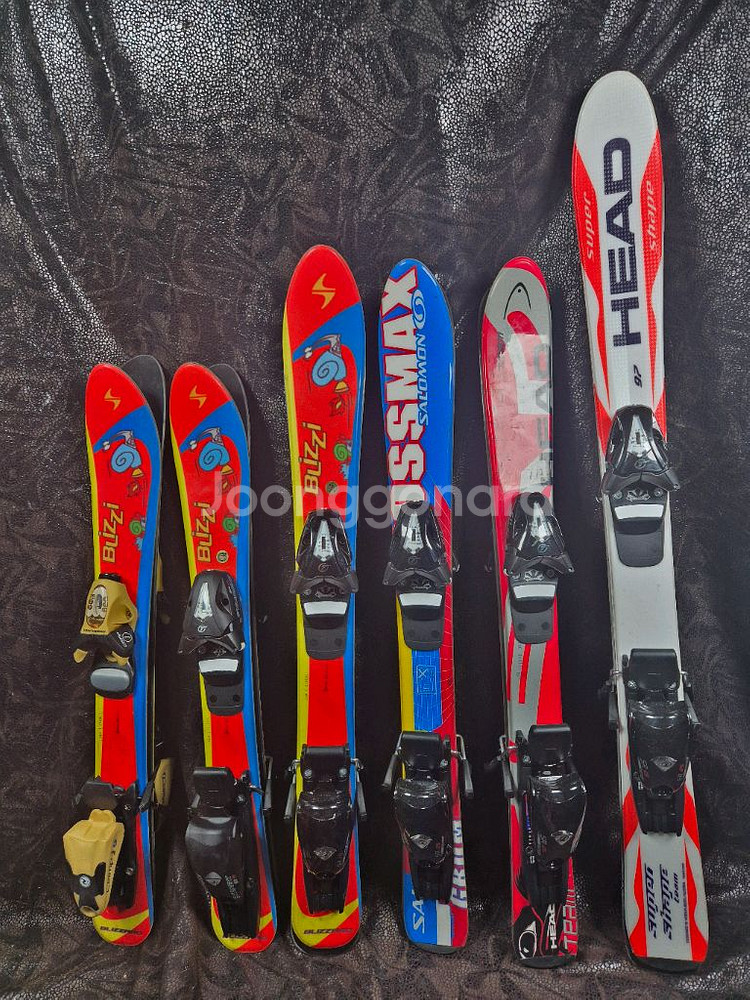 주니어 아동용 스키 미사용--0