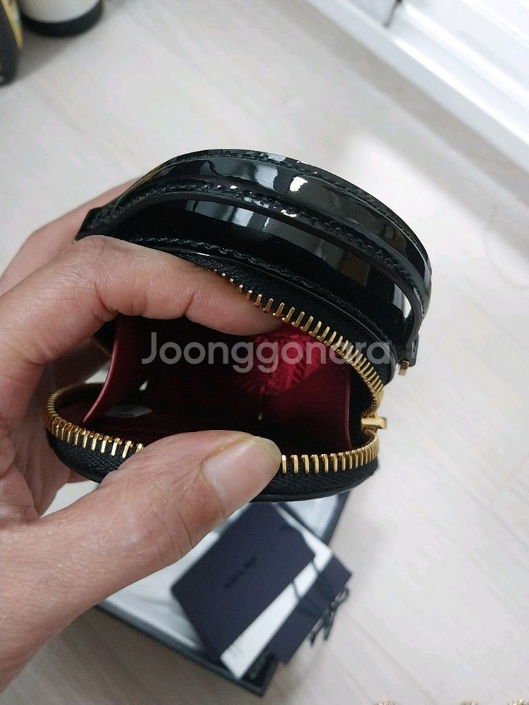 정품 프라다 페이넌트 가방 동그리백 새상품--8