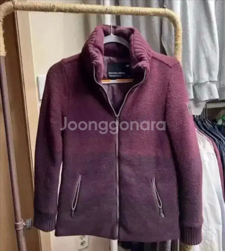 장미쉘 바스키아 여성 패딩니트 사이즈S--0