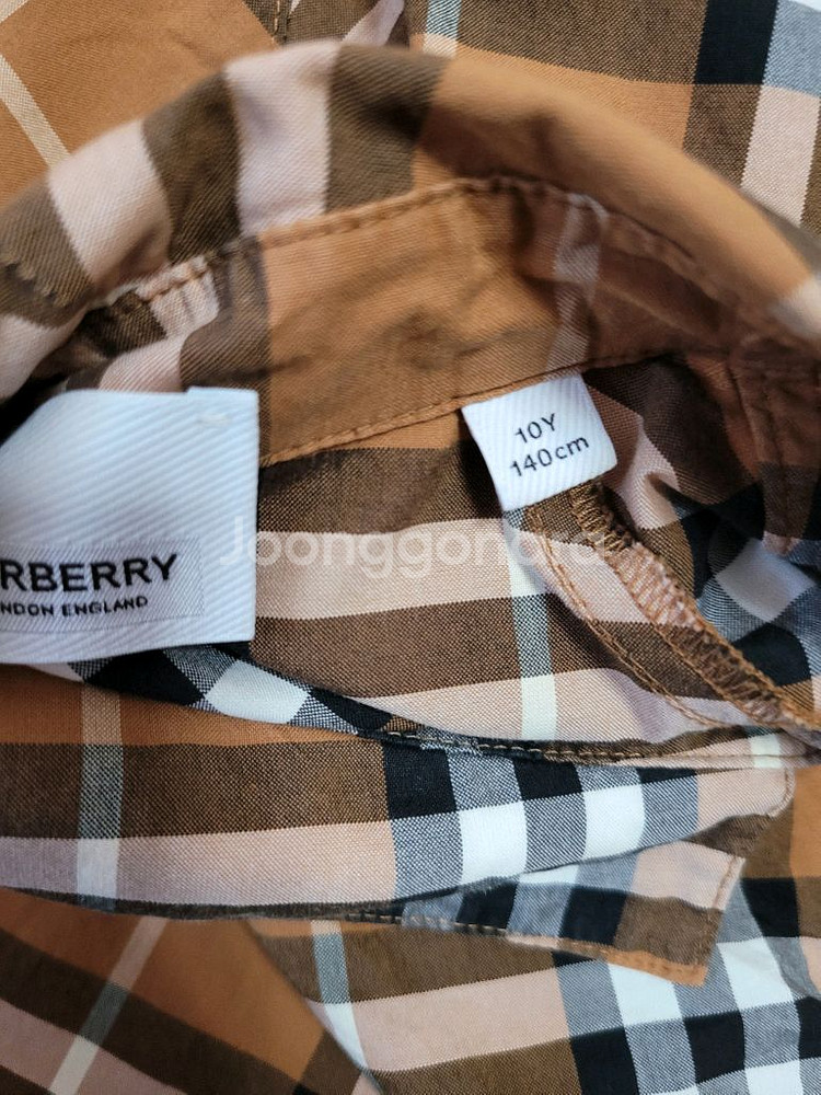 버버리키즈 원피스 10y--4