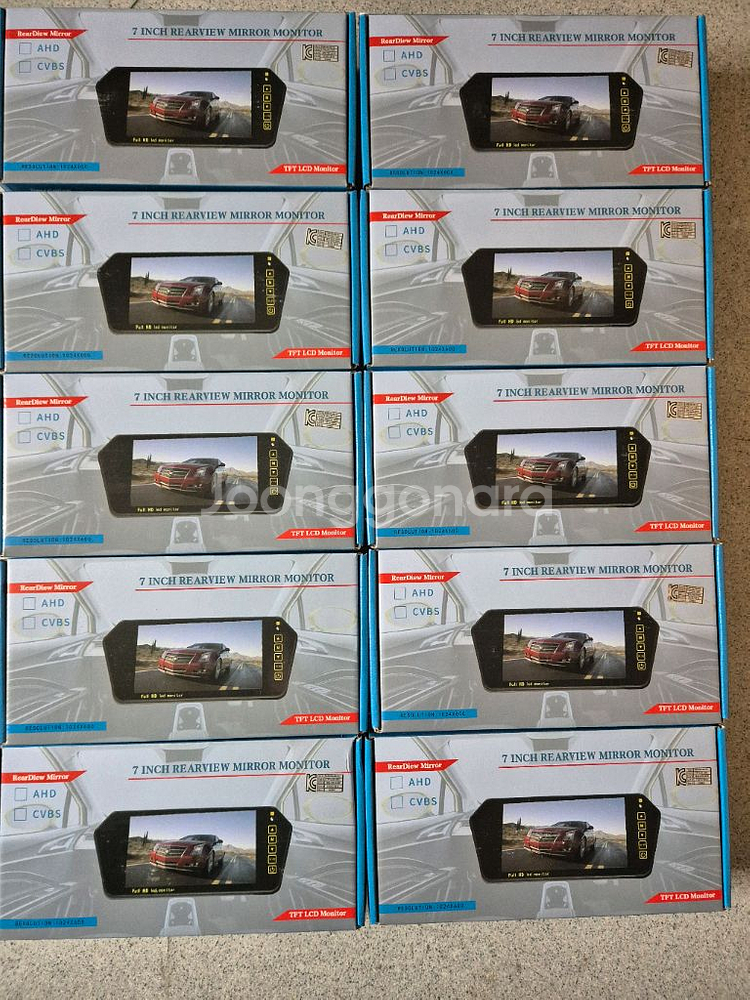 AHD 7인치룸미러 모니터 20대일괄판매--1