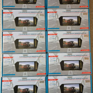 AHD 7인치룸미러 모니터 20대일괄판매