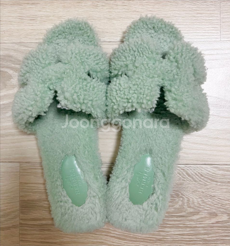 에르메스 오란 양털 37사이즈--0