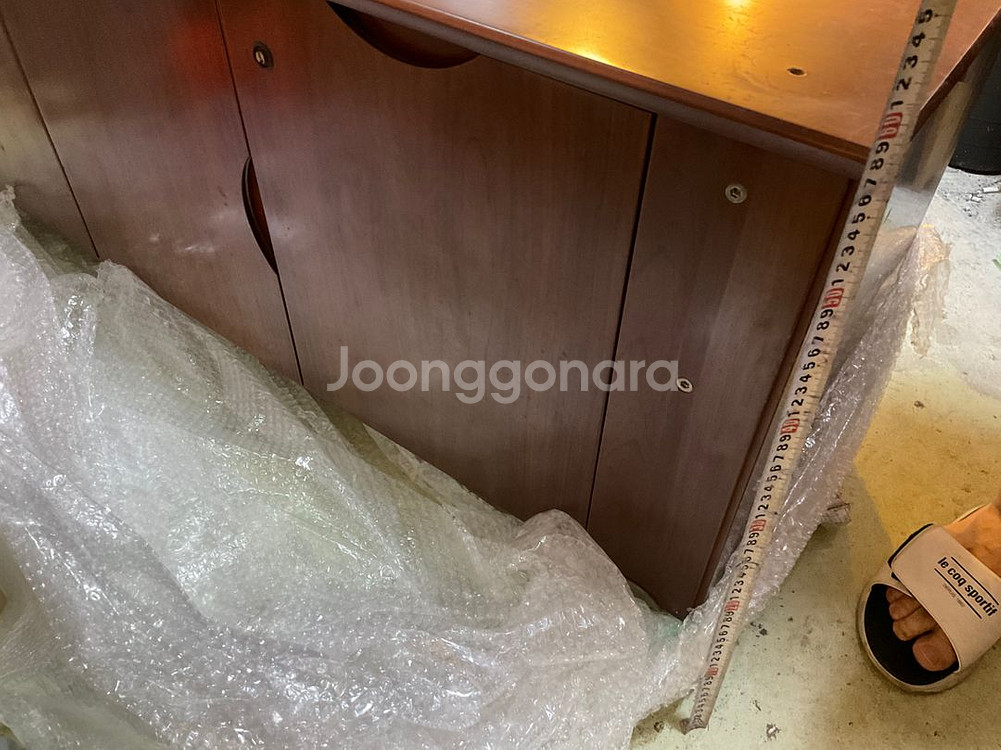 갈색 수납장 (180cm)--3