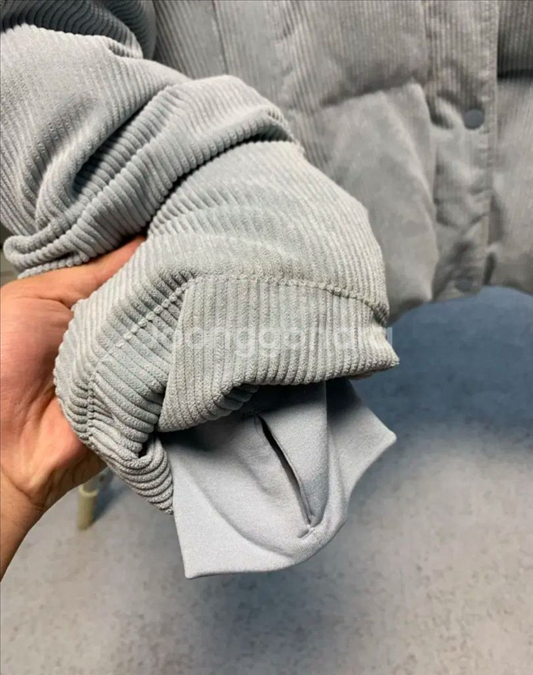 여성 골덴 패딩 점퍼 사이즈M--2