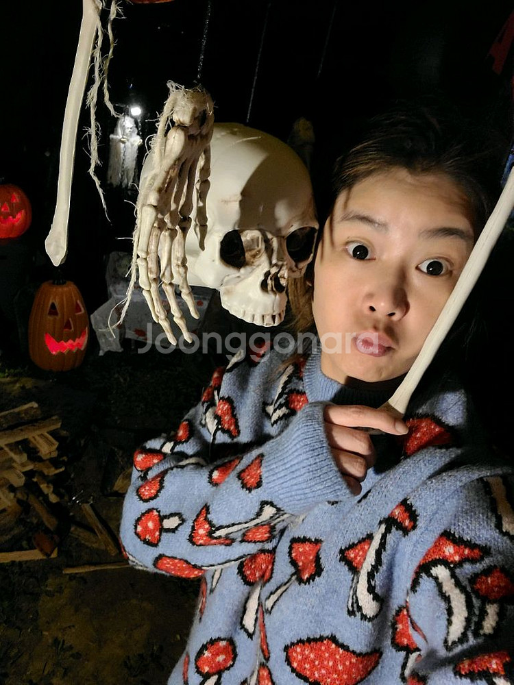 할로원 파티용품 해골모빌--6