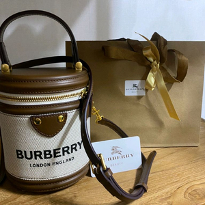 버버리뷰티 vip gift 캔버스원통백