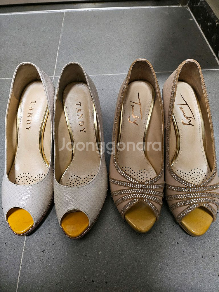 탠디 오픈토 힐 2켤레--0