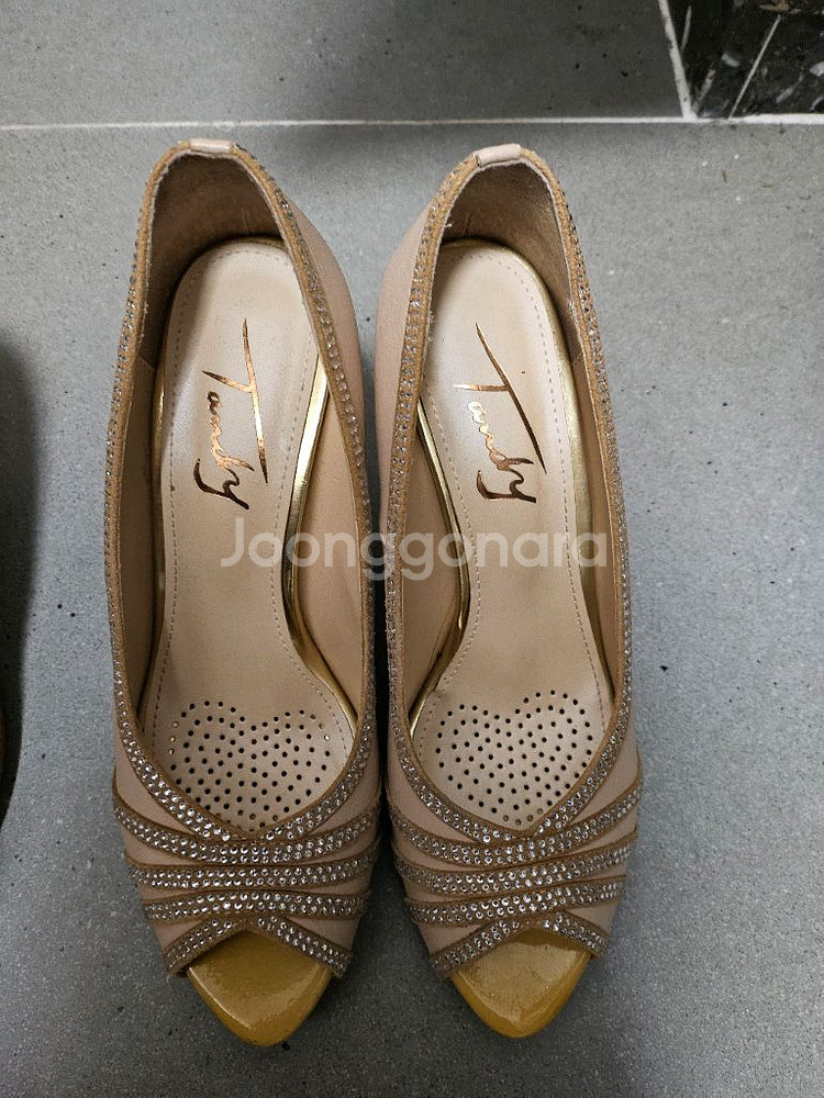 탠디 오픈토 힐 2켤레--5