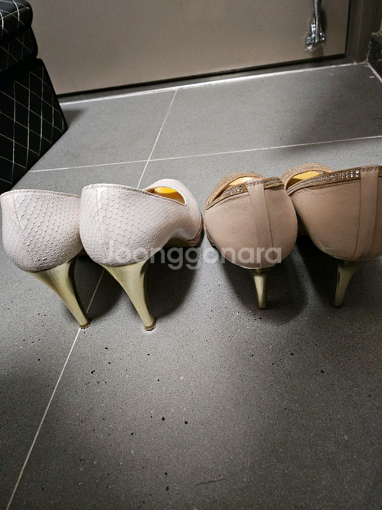 탠디 오픈토 힐 2켤레--4