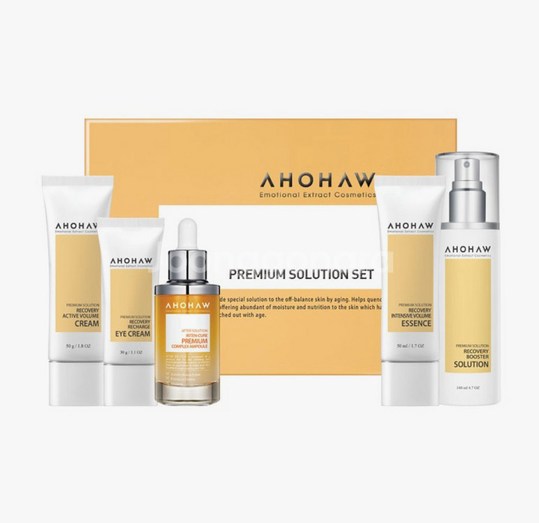 아오와 프리미엄 솔루션 세트 _5종 (새상품)--0