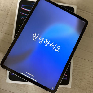 아이패드프로11 m2 128gb wifi 실버 풀박스