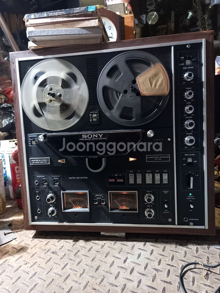 소니 릴데크 TC-730 4트랙 오토리버스--0