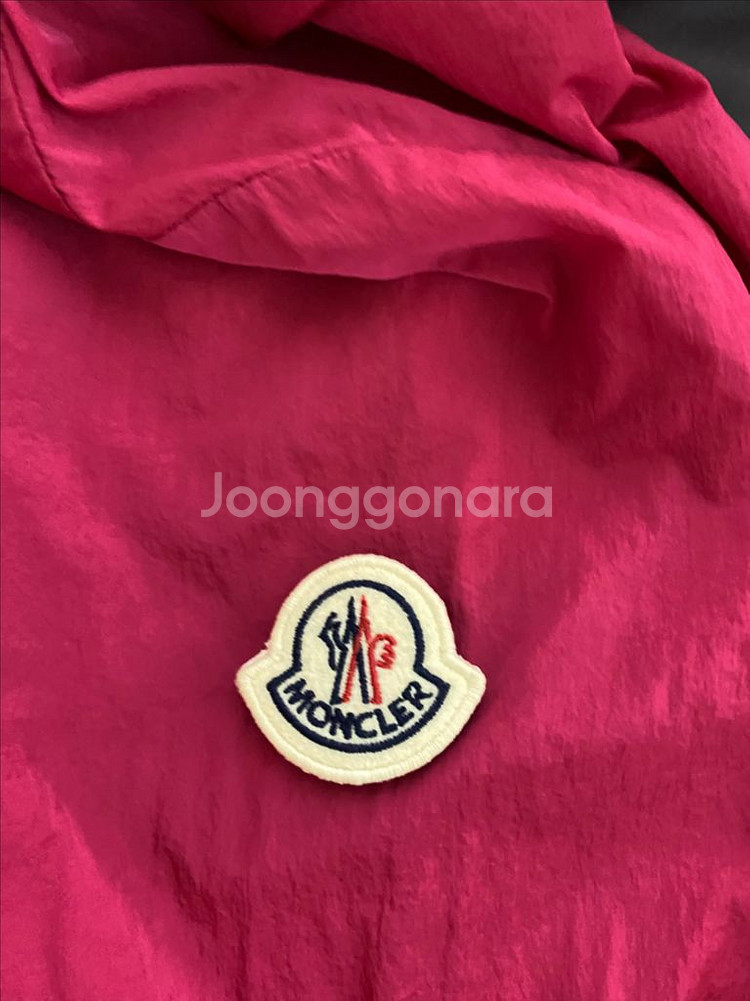 정품 백화점판 몽클레어 바람막이 후드자켓--2